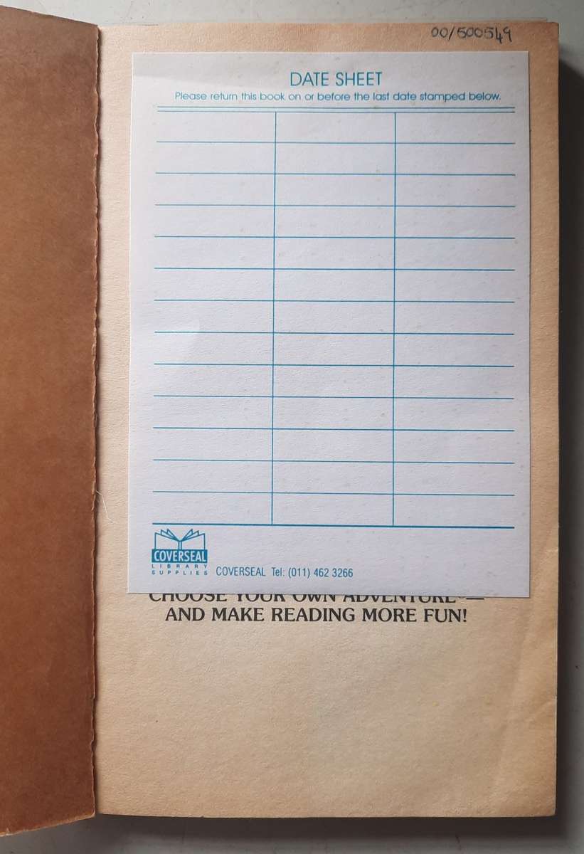 Choose your own adventure #58 Statue of Liberty adventure