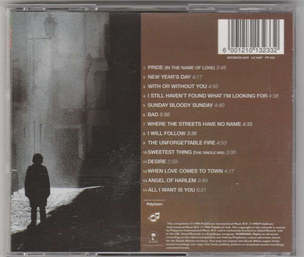 U2 -The best of 1980-1990