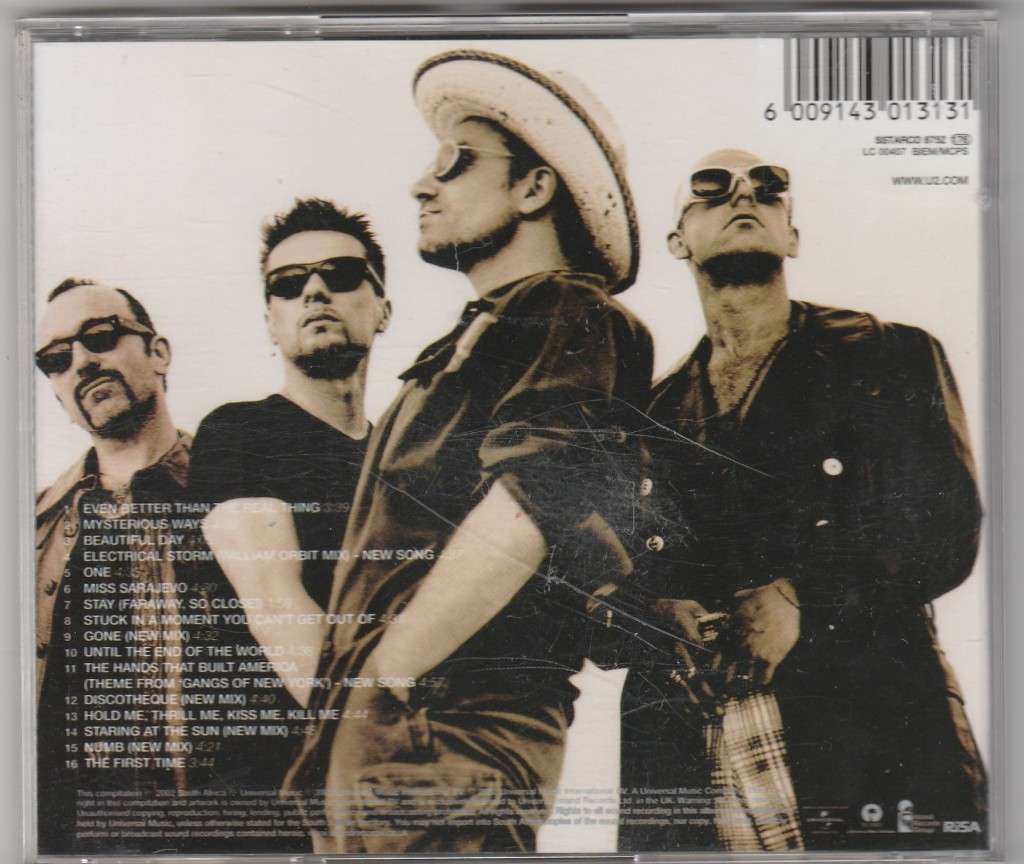 U2 -The best of 1990-2000