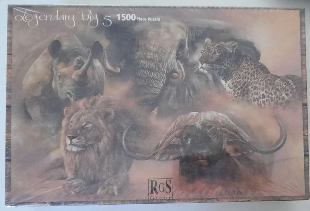 Legendary Big 5 1500 piece puzzle