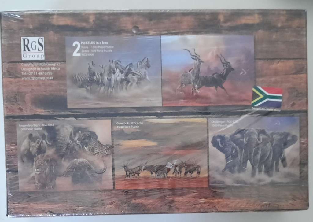 Legendary Big 5 1500 piece puzzle