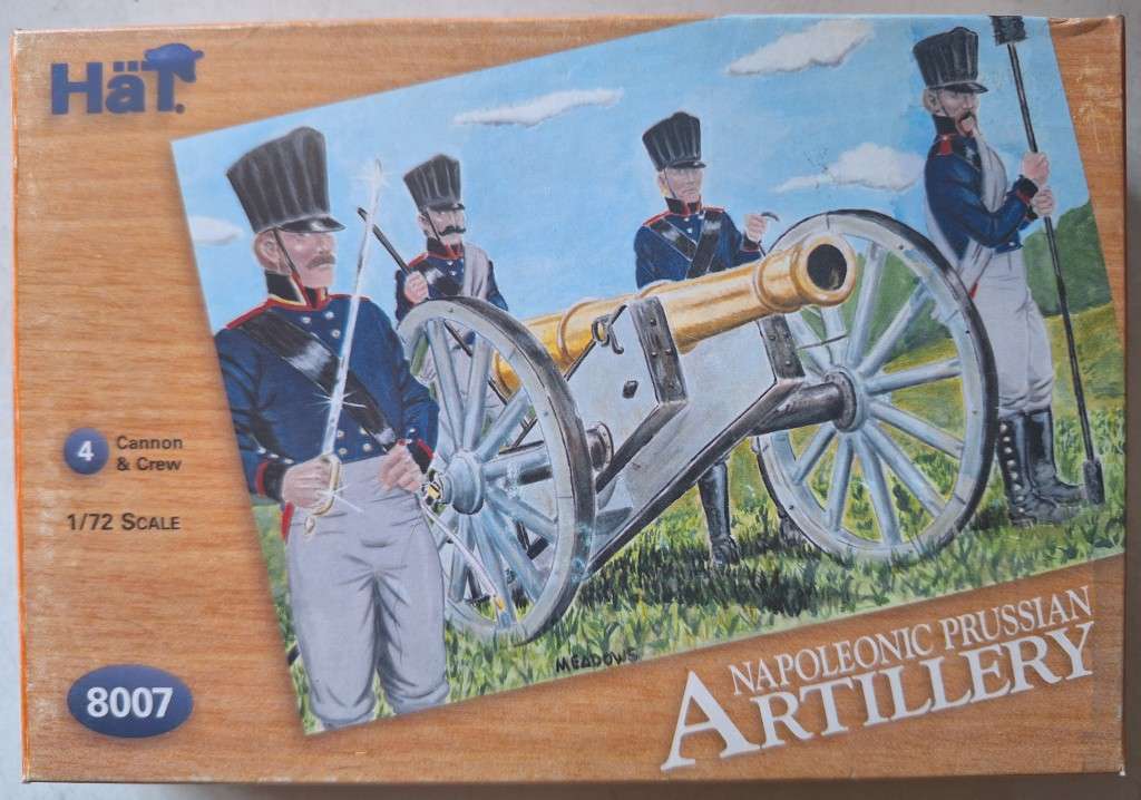 #8007 Napoleonic Prussian Artillery