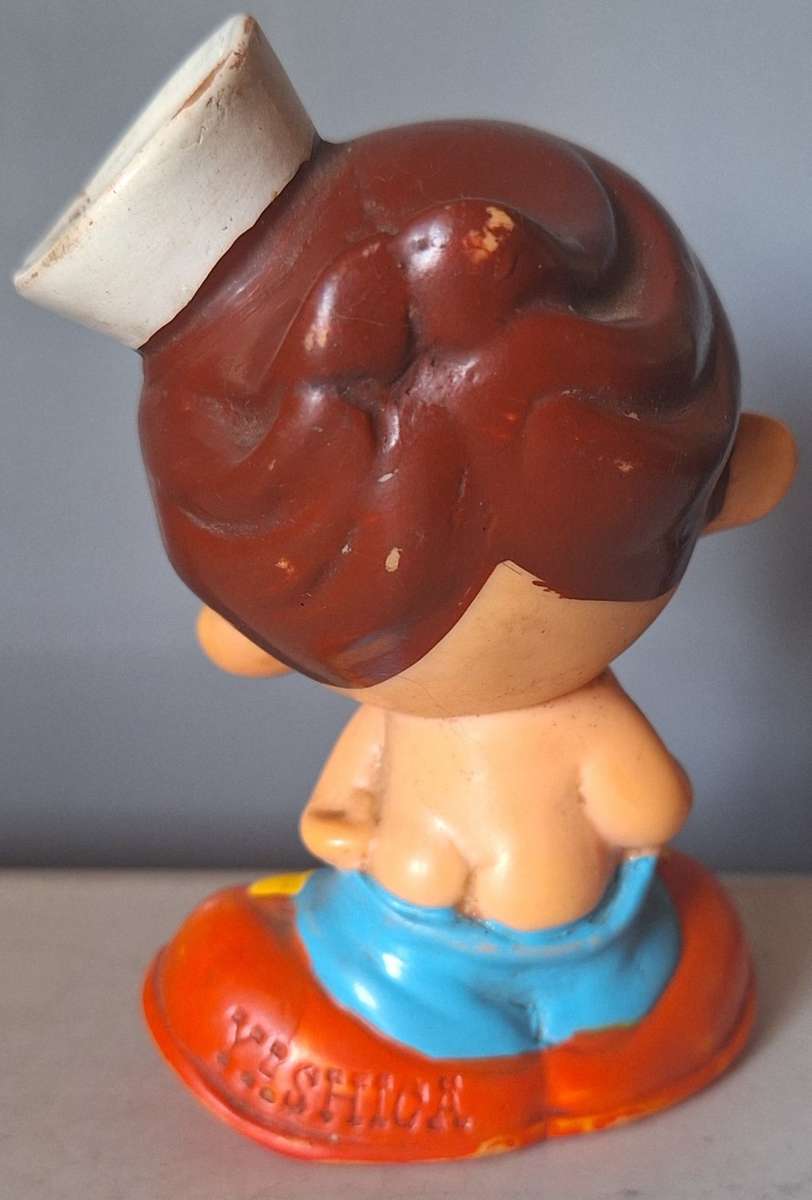 Vintage Yashica sailor boy mascot Rubber doll (1962)