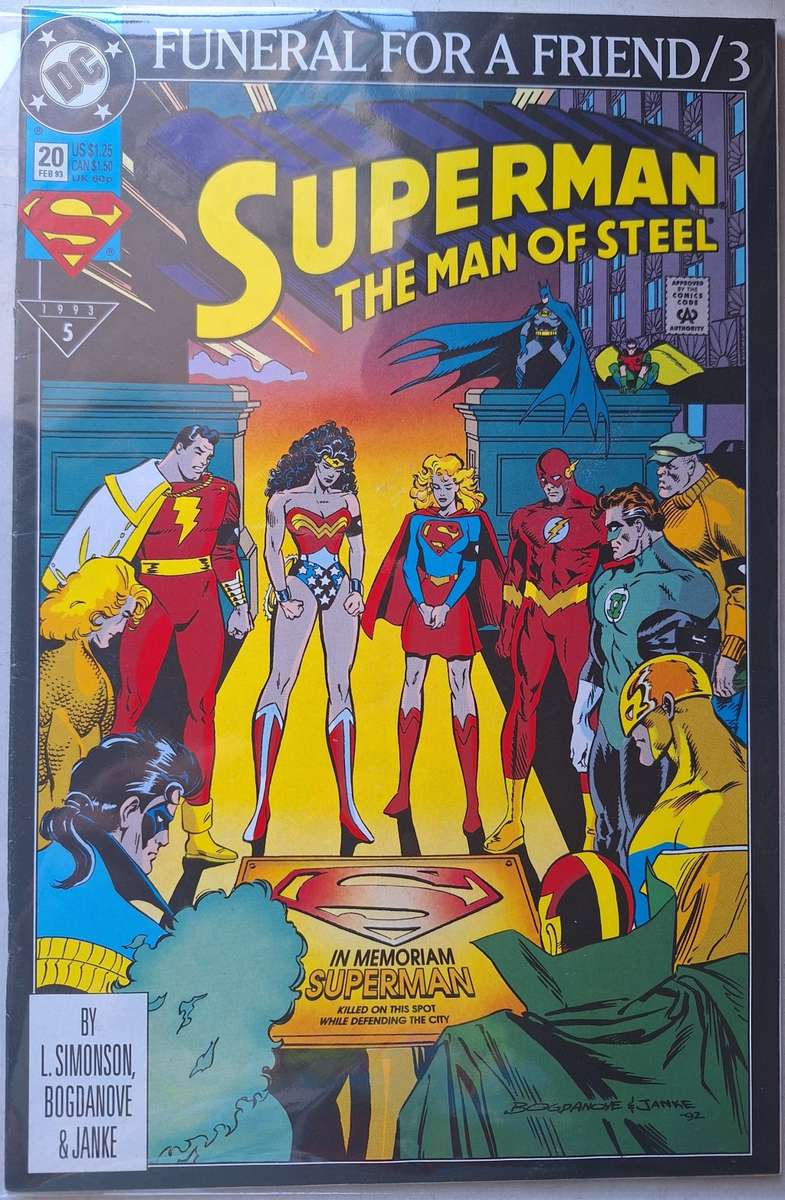 Superman: The Man of Steel #20 (1993)