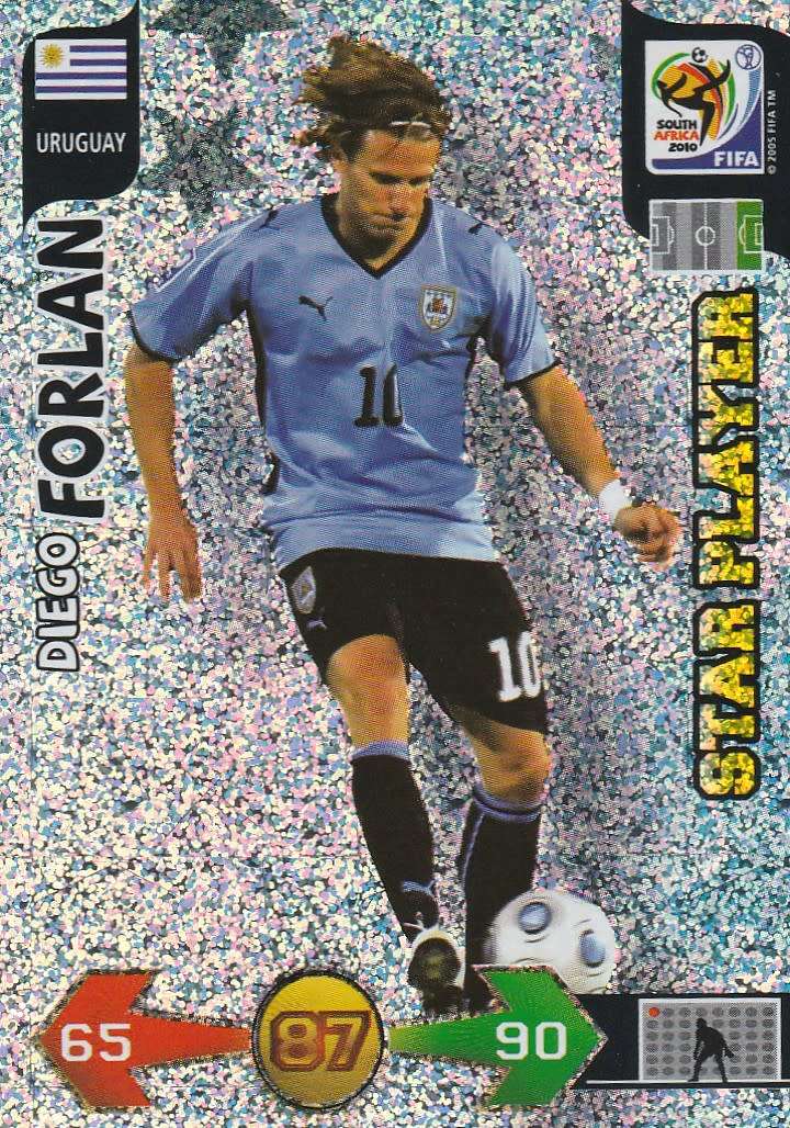 FIFA  2010 World Cup Adrenalyn XL - Star Player Diego Forlan