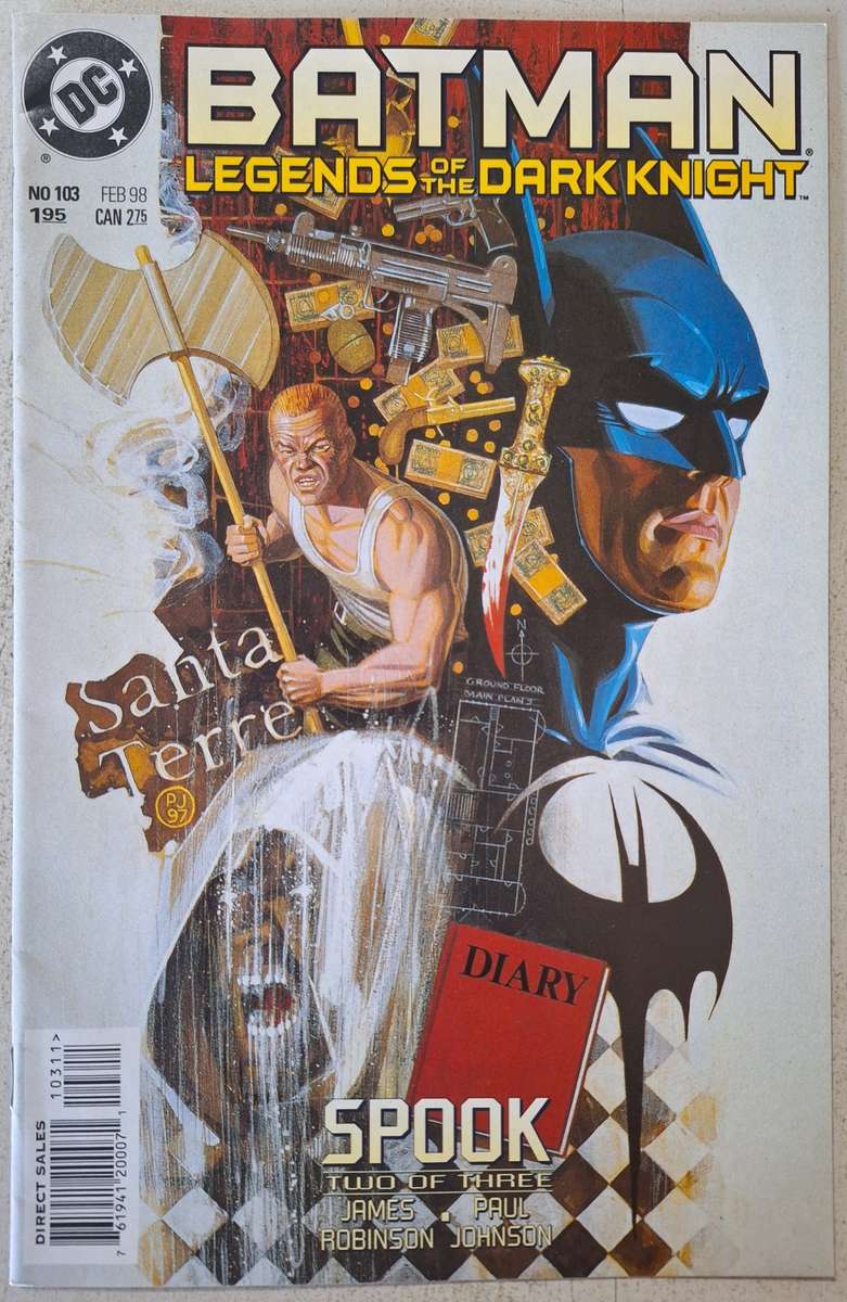 Batman Shadow of the Bat #103 (1998)