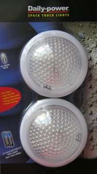 2 PACK TOUCH LIGHTS