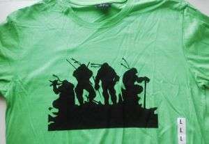 TEENAGE MUTANT NINJA TURTLES LARGE T-SHIRT