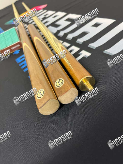 2pce Brown Pool Cue (3/4)