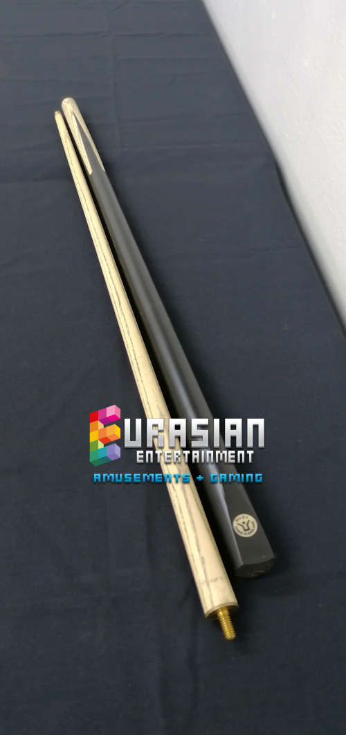 Ashwood 10mm 1/2 Pool Cue Black