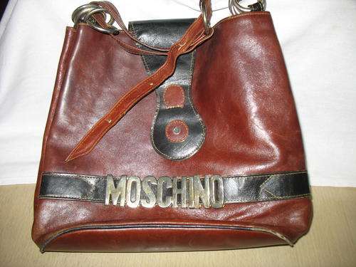!!! 100% Real Leather Moschino Handbag !!!