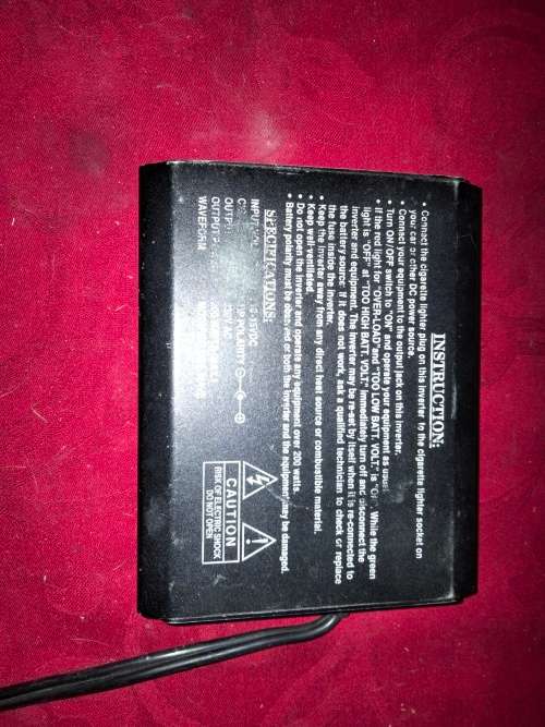 Power inverter, 200 watt