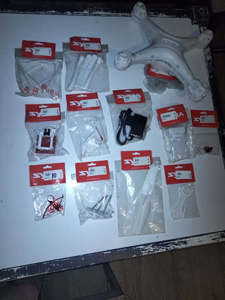 New drone parts 1 bid takes all