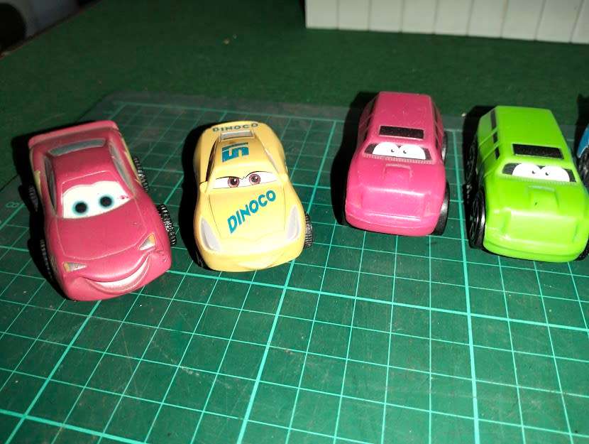 Collection of movie cars