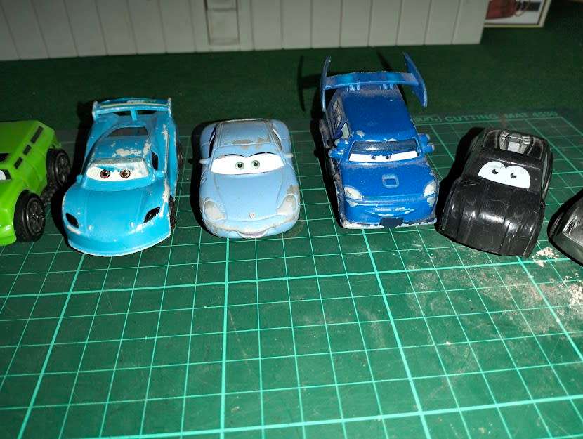 Collection of movie cars