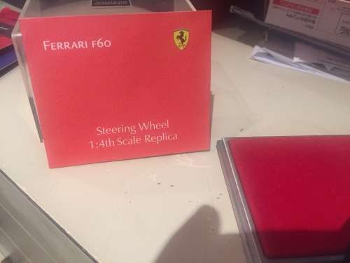 Ferrari F60 Collectible Die Cast Steering Wheel 1:4 Scale