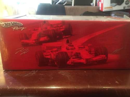 Ferrari F2008 Kimi Raikkonen 1:18 scale by Hot Wheels Racing