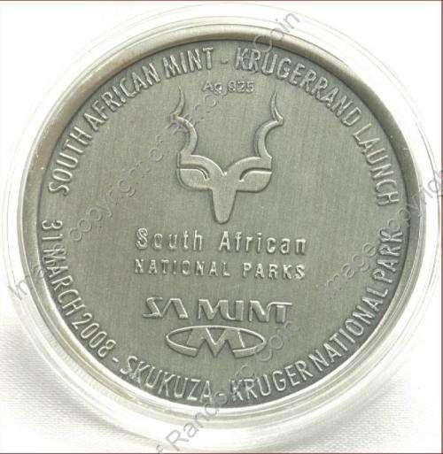 *#* 2008 Kruger Proof Medallion only Limited edition of 110 +++ *#*