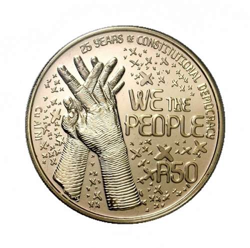 *#* - 2019 Celebrating South Africa 25Yrs Constitution Democracy Proof 8 Coin Set *#*