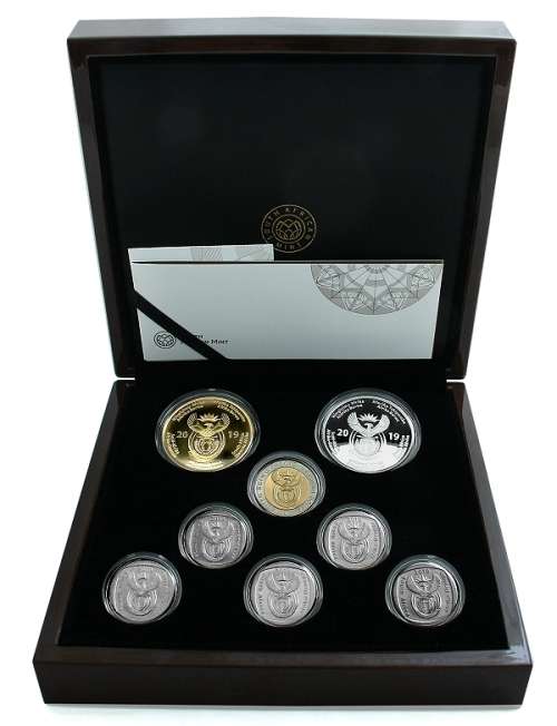 *#* - 2019 Celebrating South Africa 25Yrs Constitution Democracy Proof 8 Coin Set *#*