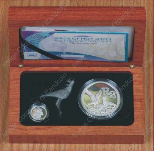 *#* 2006 Silver R2 and Tickey Secretary Combo Set- Wooden Box *#*