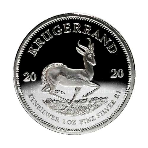 *#* - 2020 Silver Proof Krugerrand With Box and Certificate *#*