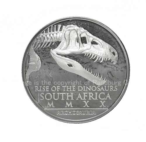 *#* 2020 BRAND NEW -  NATURA 2020 1oz Fine Silver R25 Archosauria Rise of the Dinosaurs Series *#*!!
