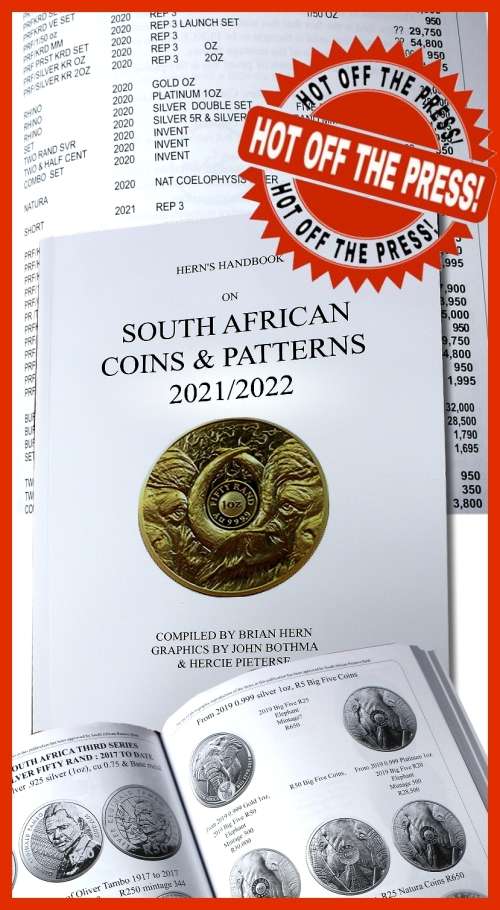 *#* HOT!!! 2021/22 Hern Coin and Patterns of s a Catalogue with indicative prices and Mintages *#*