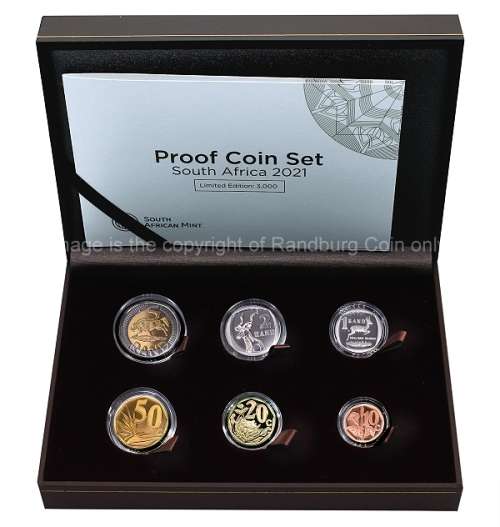 *#* NEW RELEASE!!! - 2021 South African Short Proof Coin Set - *#*