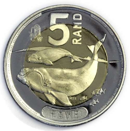 *#*  2023 SA Bi-Metal Whale. R5 Oom Paul Mint Mark *#*