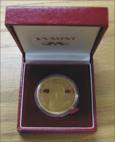 *#* 2010  SA Gold Proof Kruger One oz in Red Box with Certificate *#*