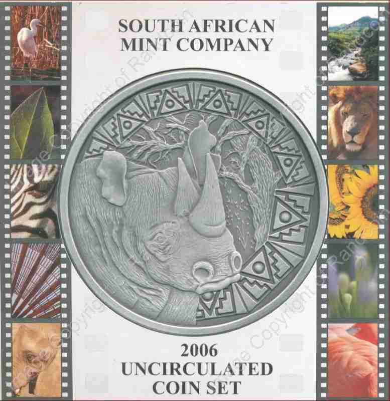 *#* 2006 SA Mint Pack UNC Set Mintage 1549 *#*