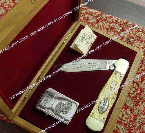 Zippo Case Commemorative Zippo Lighter and Knife Set *Limited to 1000 Sets Worldwide!*