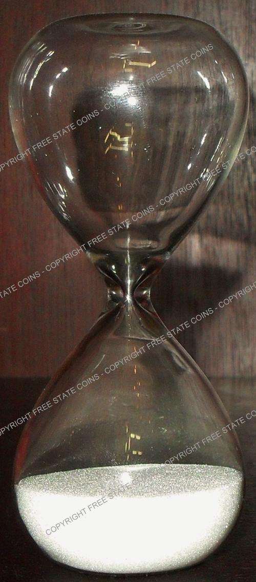 15 Minute White Sand 12cm Classic Hourglass *FREE POSTAGE*