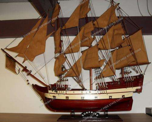 Wooden Model Display Ship - Surprise * FREE POSTAGE! *