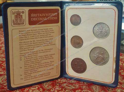 1968/1971 Britain's First Decimal Coins