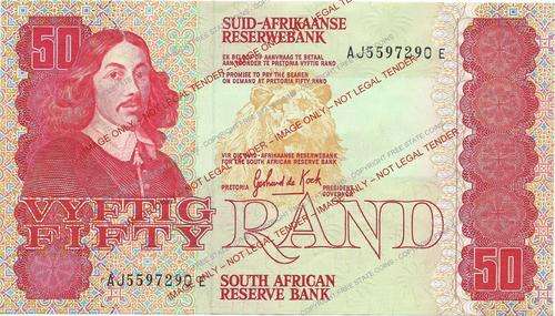 G.P.C. de Kock 3rd Issue R50 Bank Note * Condition as per scan *