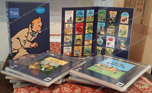 The Adventures Of Tintin 75th Anniversary 1990 10 DVD Set