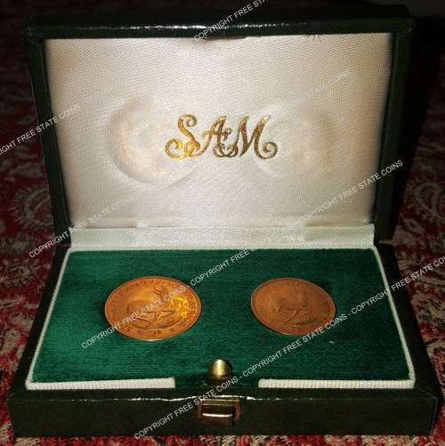 1977 South Africa Twin Set *Gold R2 and R1*