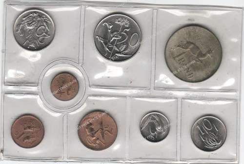 1975 South Africa Mint Pack