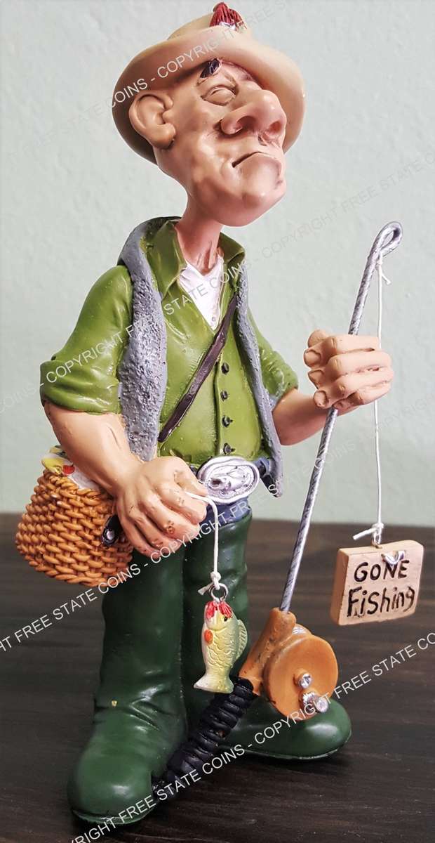 Fisherman Figurine - Less 30%