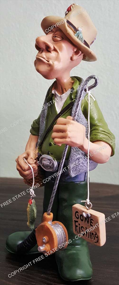 Fisherman Figurine - Less 30%