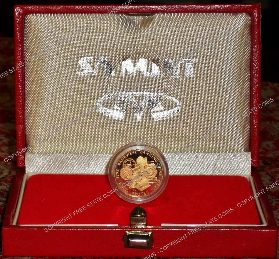 1993 Protea Series Proof 1/10oz Gold Coin - Banking