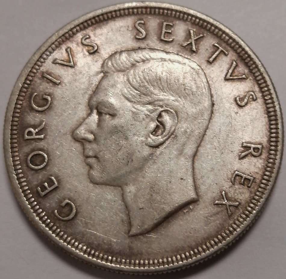 1948 Union of South Africa Five Shilling (5/-)