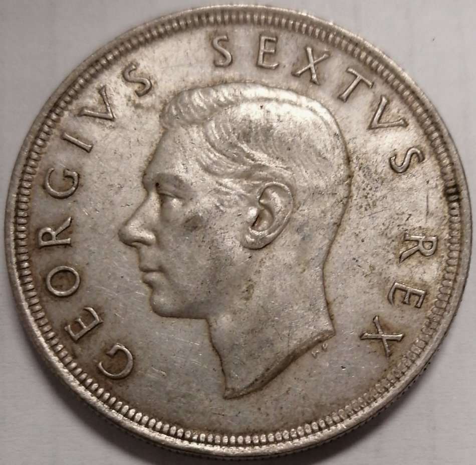 1951 Union of South Africa Five Shilling (5/-)
