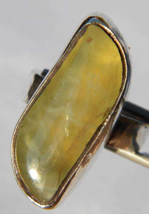 52.46ct WOWE !!! Natural Prenight Silver Ring ~ NR!!!