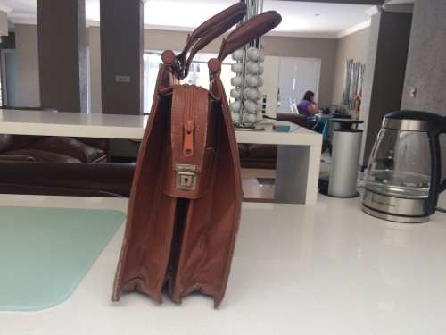 Ladies Full Leather Breifcase