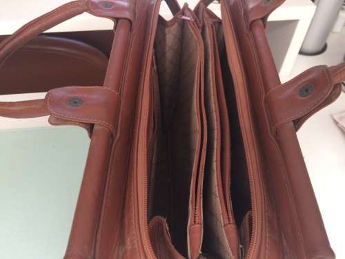 Ladies Full Leather Breifcase