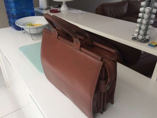 Ladies Full Leather Breifcase