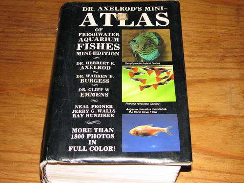 Tropical fish. Autographed copy Dr Axelrods's "Mini" atlas